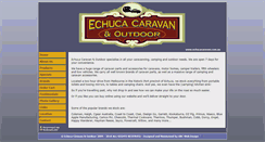 Desktop Screenshot of echucacaravan.com.au