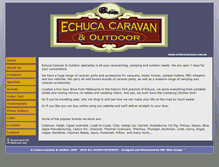 Tablet Screenshot of echucacaravan.com.au